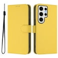 thumbnail image 2 of Compatible with Samsung Galaxy S21 Ultra Wallet Case with RFID Blocking Credit Card Holder, PU Leather Folio Flip Kickstand Protective Shockproof Anti-fall Phone Case Cover Women Men,Lemon, 2 of 12