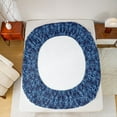 thumbnail image 5 of Feelyou Mandala Damask Twin Sheet Sets, Blue Bohemian Sheep Skull Bedding, 3 Pieces, 5 of 7