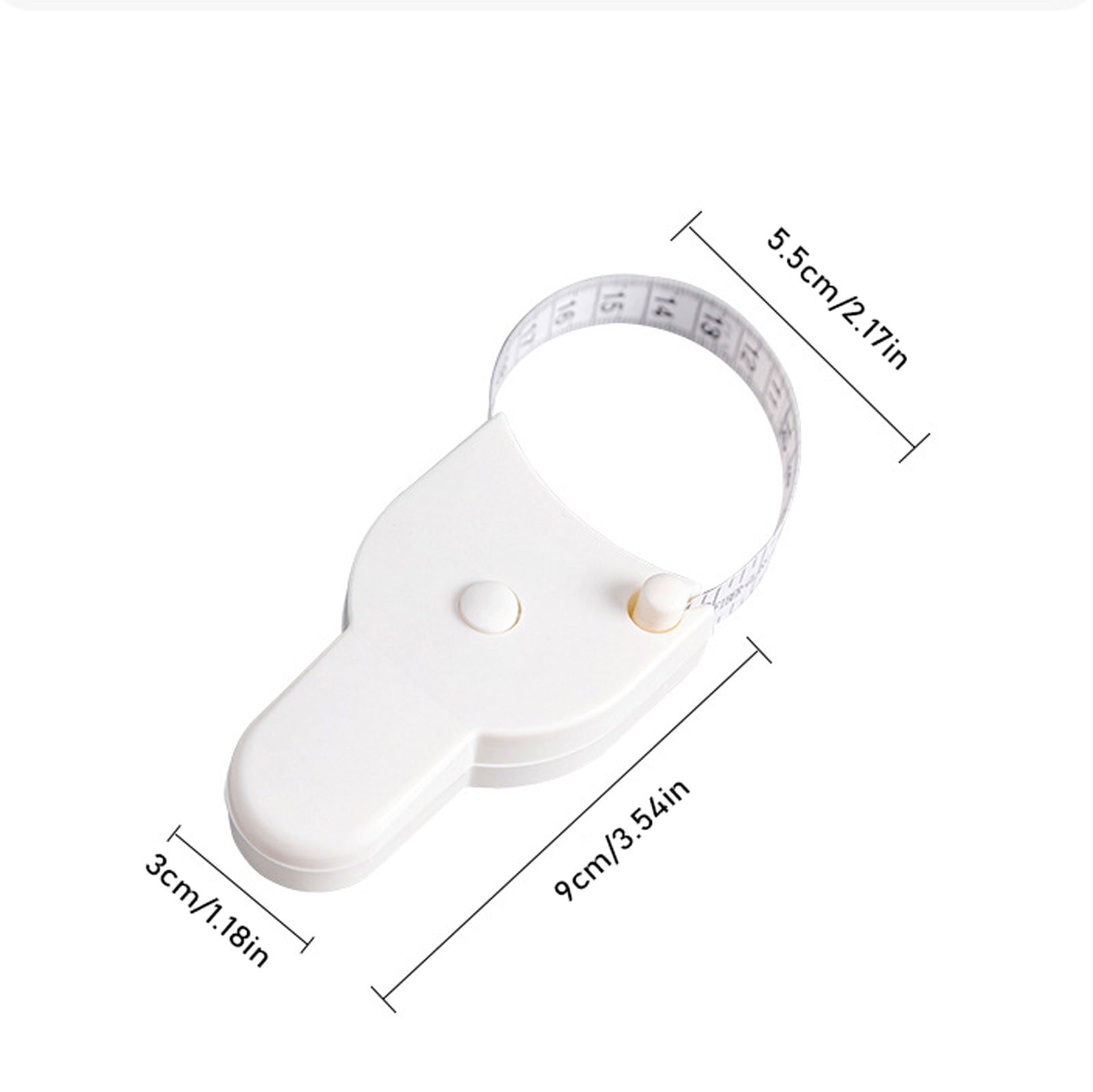 Tape Measure Automatic For Home And Fitness, 10 Pack Retractable Measuring Tape for Body Measurements with Locking Mechanism and Push Button, Automatic Body Tape Measure for Fitness & Tailoring