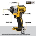 thumbnail image 1 of DeWalt DCF890B 20V Max XR Sans Balais 3/8′′ Clé à Choc Compacte, 1 of 7