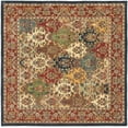 thumbnail image 2 of Safavieh Heritage Malcolm Oriental Area Rug, Multi/Burgundy, 8' x 8' Square, 2 of 8
