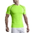 thumbnail image 3 of T Shirts for Men Soild Color Casual Crew Neck Pullover Summer Tops Sporty Breathable Lightweight Slim Fits Short Sleeve Tee Shirts, 3 of 5