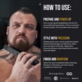 thumbnail image 2 of Cepillo térmico para barba y alisador The Beard Struggle Carbon X, 2 of 8