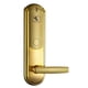 thumbnail image 1 of Chapa Inteligente para Puerta SafetyLock Grosor Puerta: 20 a 50mm NFC OroPilas: 4 x AA (No incluidas)., 1 of 5