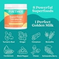thumbnail image 5 of Further Food Superfood Turmeric Golden Milk Powder Blend, 90 Day Supply, 5 of 9