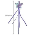 thumbnail image 2 of AUDeals Sequins MagicWand with Five-Pointed Star Sparkly Fairy Princess Wand Dress Up Toy for Girls Birthday Party Favors Gift, 2 of 3
