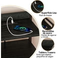 thumbnail image 4 of FURRIFIC Buro para Recámara con Estación De Carga, Mesa de Noche para Recámara con 2 Enchufes y 2 Puertos USB, Mesita De Noche, Muebles para Recamara, Mesa Auxiliar,Buro para Dormitorio y Sálon, 4 of 8