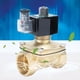 thumbnail image 3 of Válvula solenoide de latón Válvula solenoide eléctrica normalmente abierta para equipos de automatización de ingeniería mecánica, 3 of 8