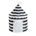 thumbnail image 3 of Mainstays Circular Kids Multiple Patterns Polyester Play Tent, White and Black, 3 of 3