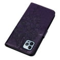 thumbnail image 4 of Dteck for iPhone 11 Pro Case Butterfly Pattern Leather Wallet Case Cute Women Diamond Bling Cover with Card Slot Wrist Strap Kickstand Folio Flip Protective Case for iPhone 11 Pro, Purple, 4 of 7