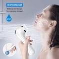 thumbnail image 2 of Facial Cleansing Brush, Brush for Exfoliating, IPX7 Waterproof 3 in 1 for Massaging, Deep Cleansing Rechargeable with 4 Brush Head Replacements, White, 2 of 8