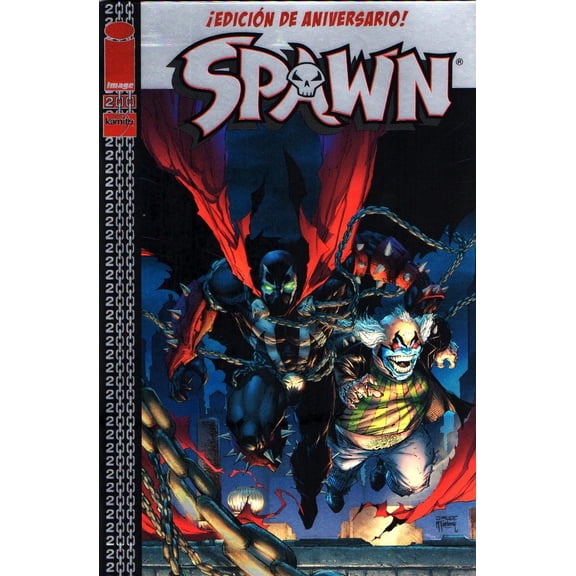 Spawn Ed Especial 200 Metalizado Blanco Kamite