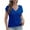 Blue#N, variant on HAPIMO Sales Sweater Vests for Women Short Sleeve V-Neck Knitwear Solid Color Casual Jumper Pullover Womens Sweaters Fall Fashion Light Blue S