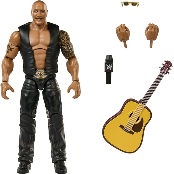 WWE Elite Action Figure Ruthless Aggression The Rock