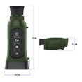 thumbnail image 3 of Ourlova Monocular Night Vision Goggles 2.5KD Monocular 3W Infrared Night Vision With 8X Digital Zoom For Hunting Camping, 3 of 8