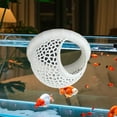 thumbnail image 1 of Hamaca para acuario, adorno para escondite, hamaca compacta para cría de bettas, accesorio para tanque, flotador versátil, anillo de alimentación,, 1 of 9