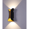 thumbnail image 4 of 10W Applique Murale Moderne Intérieure Lampe Murale Extérieure Lampe Murale en Métal 3000K Blanc Chaud, 20cm, 4 of 4