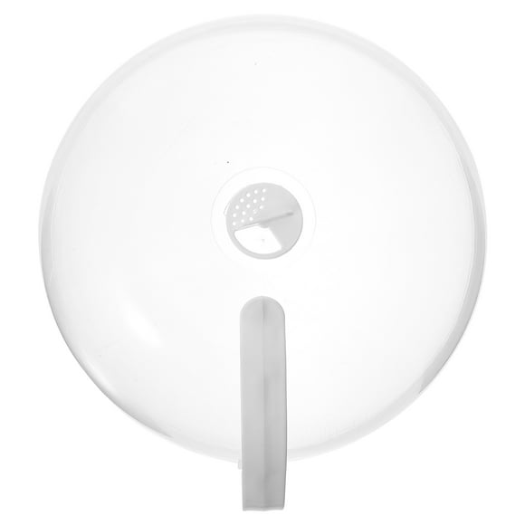 Cubierta de salpicadura de microondas cubierta de horno de microondas Tapa de protección con orificio de drenaje para alimentos
