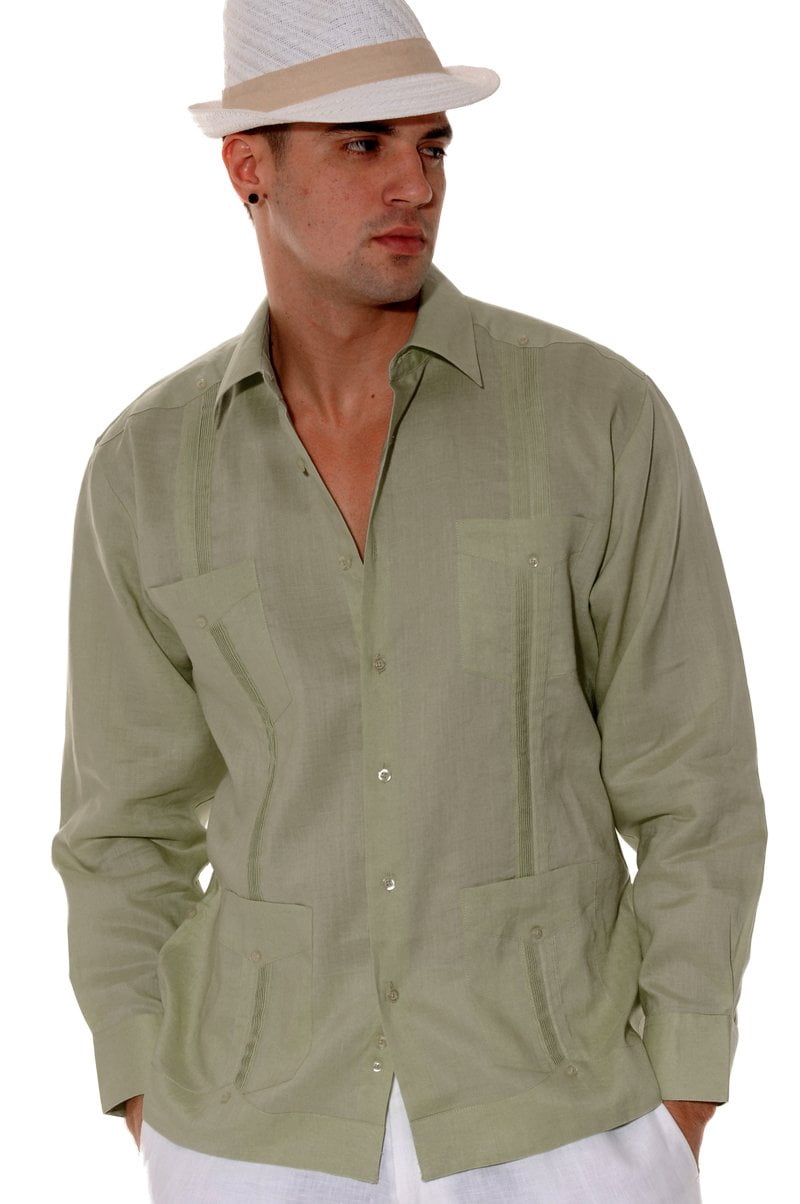 Bohio Guayabera Shirt For Men - Linen 