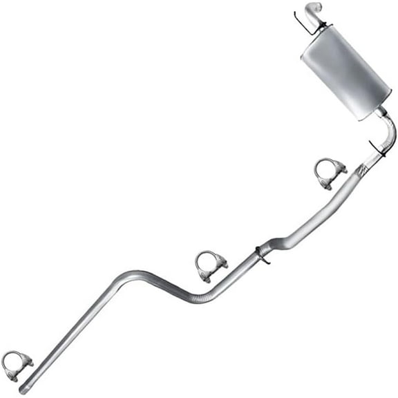 Resonator Muffler Exhaust system kit compatible with: 2001-2005 neon 2.0l