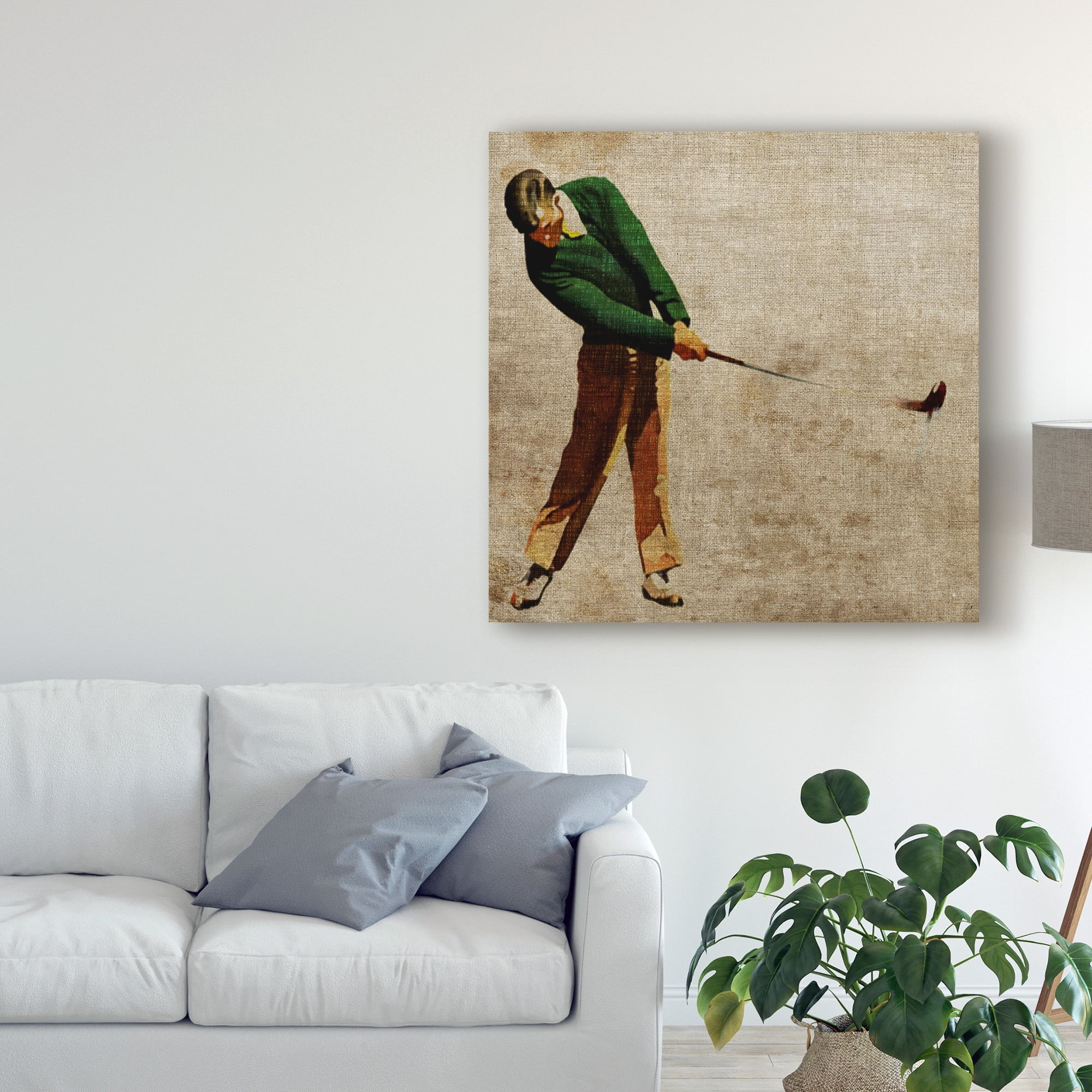 Trademark Fine Art 'Vintage Sports II' Canvas Art by John Butler