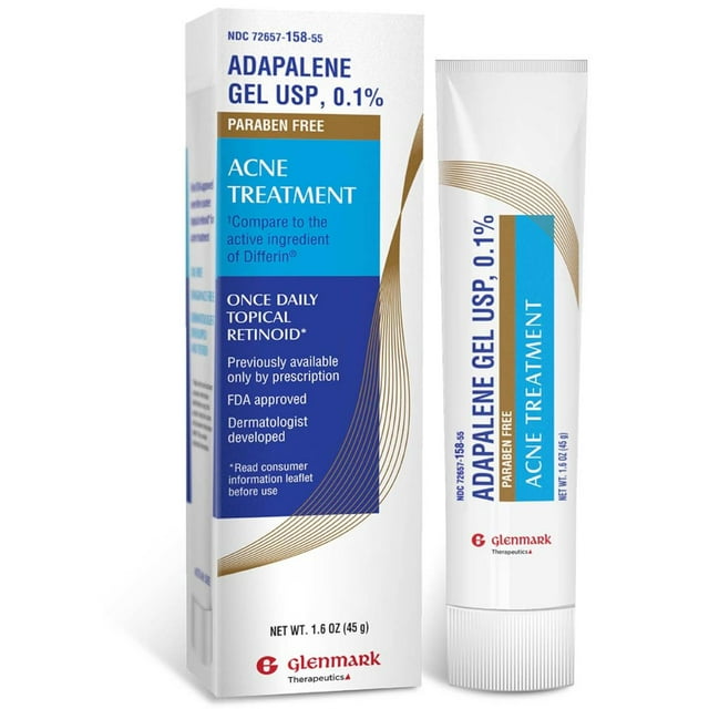 Gel de tratamiento del acné Glenmark Therapeutics Adapalene al 0,1%