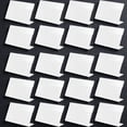 thumbnail image 1 of UPGRATOR 20pcs Plastic Display Holder Stand Transparent for Stable Standing in Restaurant, 1 of 8