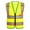 Green, variant on ProtectX Hi Vis Reflective Safety Vest for Men Women High Visibility Construction Work Vest with Pockets Zipper Class 2 Black Large