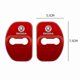 thumbnail image 4 of 4pcs Car Vehicle Interior Door Lock Decoration Rust Protection Stainless Steel Cover Case For Skoda Octavia Fabia Rapid Yeti Kodiaq Superb Fabia - Veh, 4 of 5