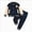 Z097-Dark Blue, variant on NIEWTR Baby Girl Clothes Long Sleeve Sweatshirt Toddler Girl Fall Winter Party Sweatshirt Pullover Joggers Pants Set for 0 6 12 18 24 M 1t 2t 3t 4t 5t 6t Dailywear Set,3-4 Years