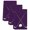 Purple, variant on Golf Ball Club Kitchen Towels Set of 3, Sports Abstract Vintage Purple Absorbent Dish Towels for Kitchen, Microfiber Hand Towel, Quick Drying Tea Towel for Cleaning Decorative Dishcloths