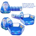 thumbnail image 3 of Tienda de campaña PigPigPen 3 para niños con túnel, piscina de bolas y aro, 3 of 7
