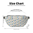 thumbnail image 3 of Naloa Poodle Dog Print Running Belts for Men Women,Running Fanny Pack with 2-Zipper Pockets,Waterproof Waist Pack for Travel Hiking Running Outdoor Sports, 3 of 8