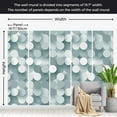 thumbnail image 4 of Tiptophomedecor Abstract Wallpaper Wall Mural - In The Net Of Grey, 4 of 7