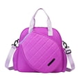 thumbnail image 2 of Bolsa de tenis grande para fitness, con cremallera, multiusos, portátil, para principiantes Púrpura, 2 of 8