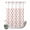 Brown, variant on No Hook Shower Curtain, White Boho Geometric Shower Curtains for Bathroom with See Through Top Window, Modern Simple Aztec Ethnic Pattern Waterproof & Washable Bath Curtain 60"x72"