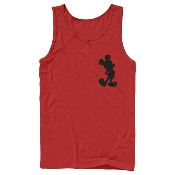 Men's Mickey & Friends Pocket Silhouette  Tank Top