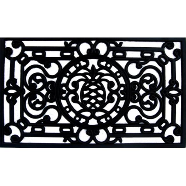 Pineapple Rectangle Door Welcome Mat