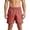Watermelon Red, variant on Big & Tall Men's Athletic Shorts 6" Inseam Running Quick Dry Short Pants Above Knee Length with Zipper Pockets Activewear