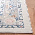 thumbnail image 5 of SAFAVIEH Bayside Aline Oriental Polyester Machine Washable Area Rug, Beige/Blue, 5'3" x 7'6", 5 of 13