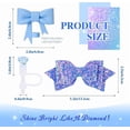 thumbnail image 3 of Cup Accessories Set for Stanley 30OZ & 40OZ Tumbler with Handle, Letter Charms, Bow & Diamond Straw Covers, Glitter Silicone Boot, Personalized Sticker for Stanley Cup Accessories, 3 of 10