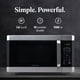 thumbnail image 2 of Farberware Microondas de encimera de 1100 vatios, 1,6 pies cúbicos - Horno microondas con sensor inteligente con iluminación LED y bloqueo para niños - Perfecto para apartamentos y dormitorios - Fácil, 2 of 5