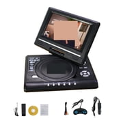 Portable DVD Player,Portable Home Dvd Vcd Players,for Kids and Car, Support Sync Screen to TV ,Upgrade Drive
