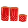thumbnail image 3 of deevoka 100 Pieces Bread Baking Cup Paper Baking Pans for Engagement Party Christmas 13.5cmx9.5cm, 3 of 9