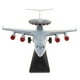 thumbnail image 1 of Prettyia Alloy Diecast Fighter  pilas de botón Gris plateado perfke Juguete de avión de aleación Diecast, 1 of 7