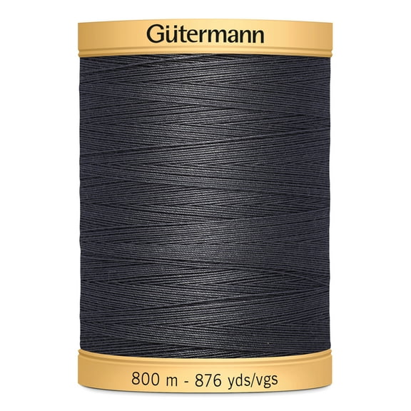 Gutermann 876 Yd Natural Cotton Thread-Evening Blue