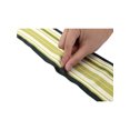thumbnail image 4 of INSPIRE CHIC Women Stripes Contrast Color Skinny Long Scarves Satin Silky Ribbon Hair Band Neckerchief Neck Scarf Green 96x9cm, 4 of 6