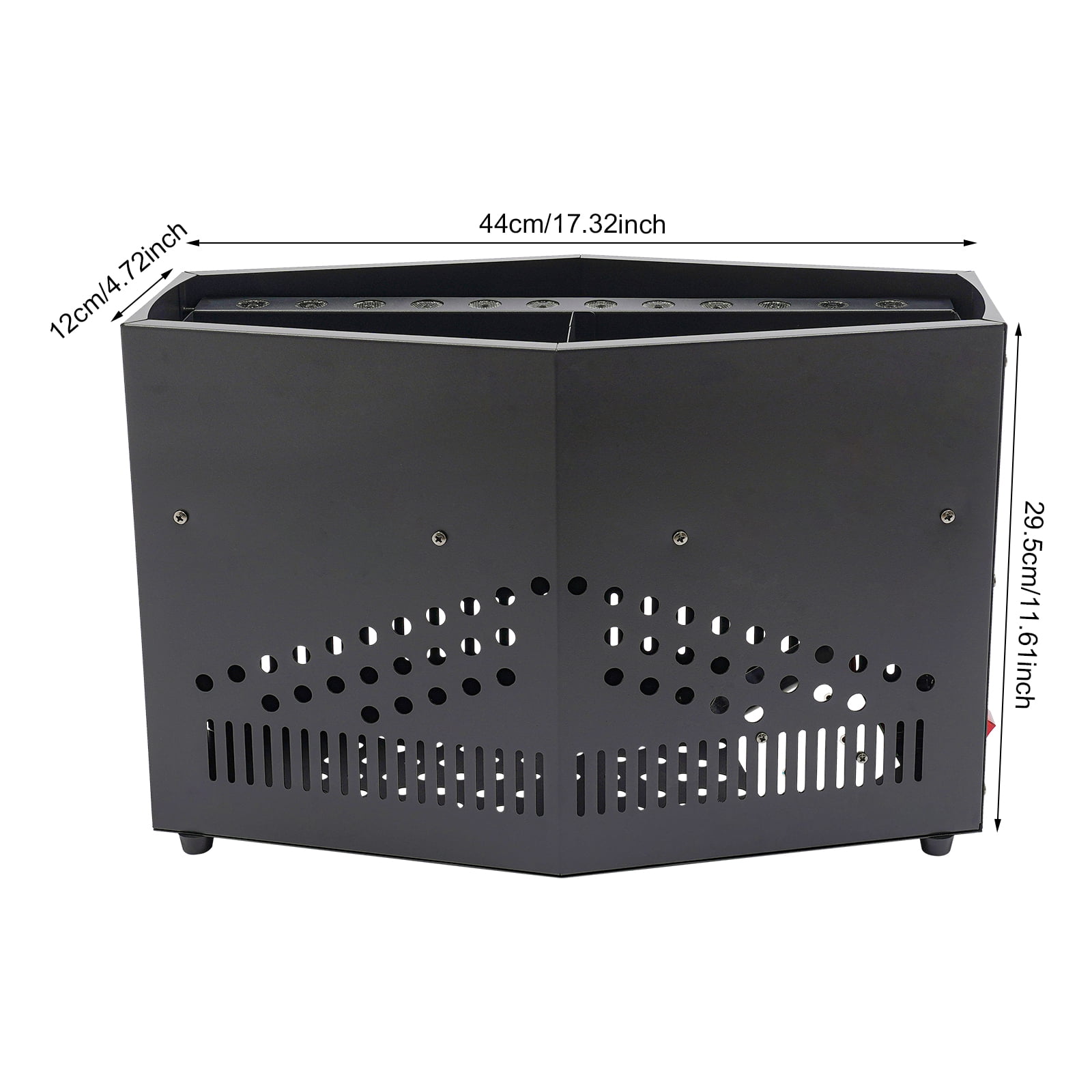 Fake Fire Flame Light, Artificial Simulated Fire Atmosphere Lamp, Fake Fire Flame Light for Stage DJ Party Lighting