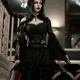 thumbnail image 2 of Chaqueta victoriana de encaje transparente negra para mujer, mangas acampanadas Steampunk, abrigo Vintage de Anime, Top gótico, Carnaval de Halloween, 2 of 5