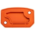 thumbnail image 3 of TUSK Anodized Clutch Reservoir Cap Orange Compatible with Brembo for KTM 350 EXC-F 2012-2023, 3 of 6
